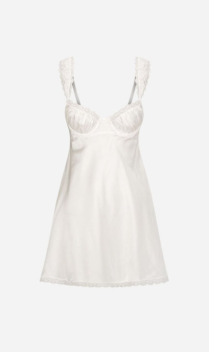Kat the Label | Celeste Slip - Ivory