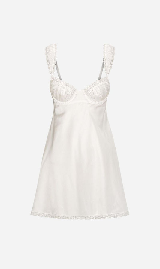 Kat the Label | Celeste Slip - Ivory