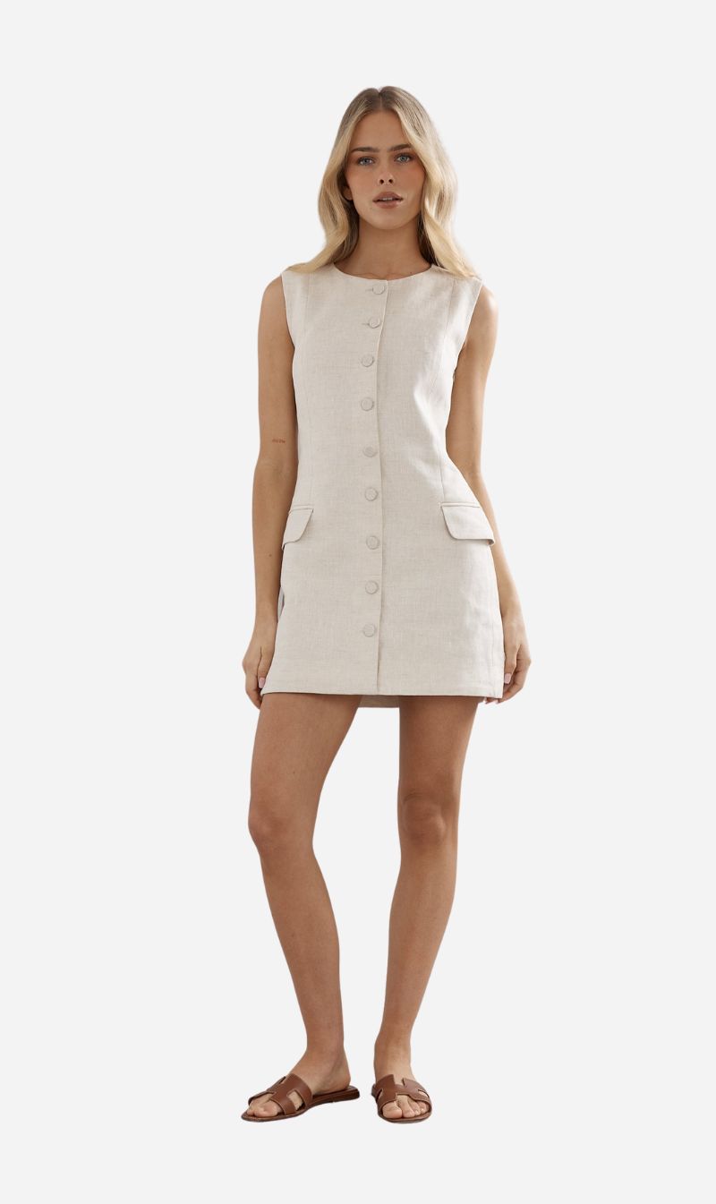 Caitlin Crisp | Manhattan Mini - Natural Linen