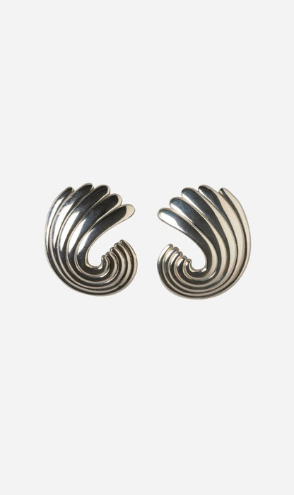 Jasmin Sparrow | Deco Earrings - Silver
