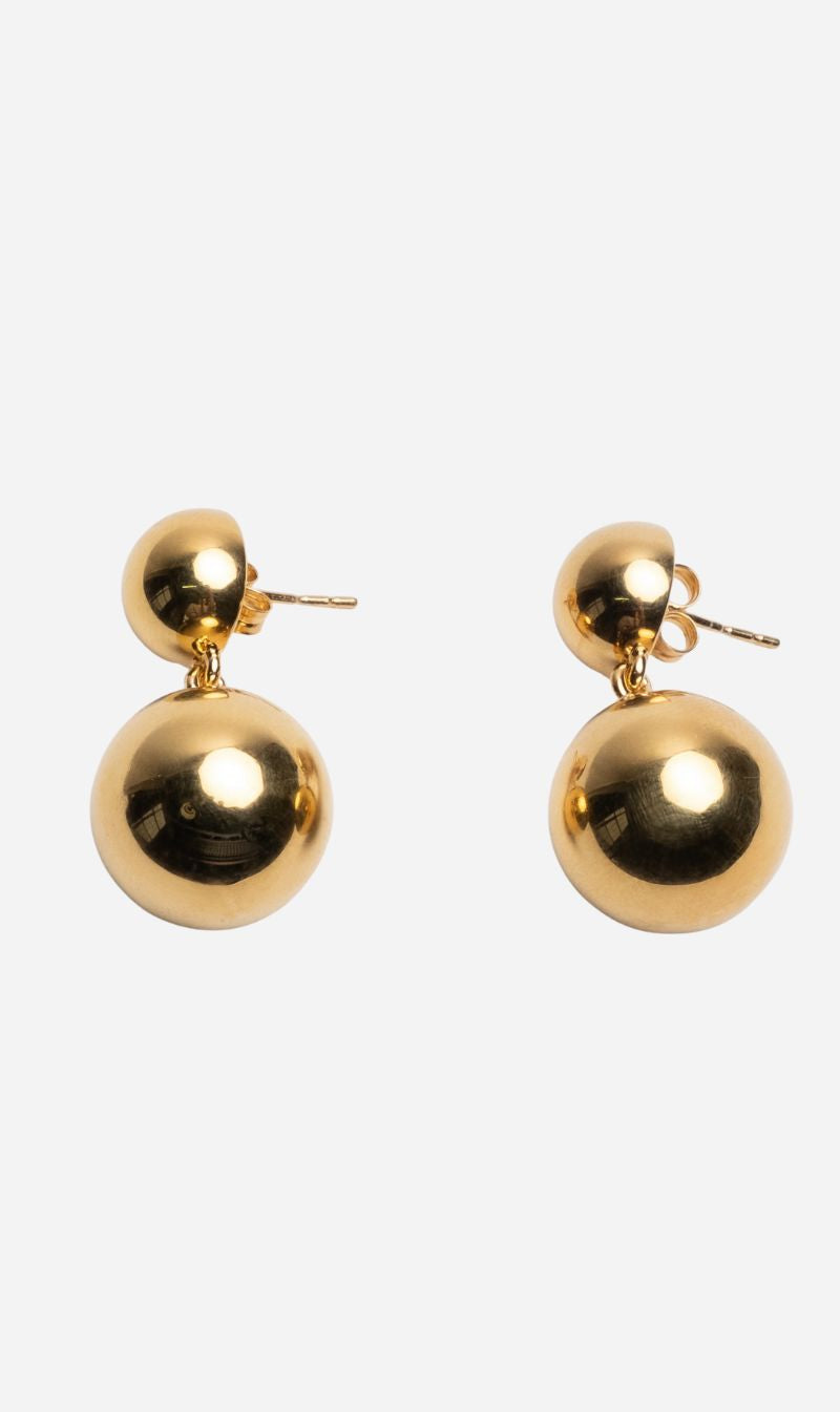 Jasmin Sparrow | Flow Earrings Short - Gold