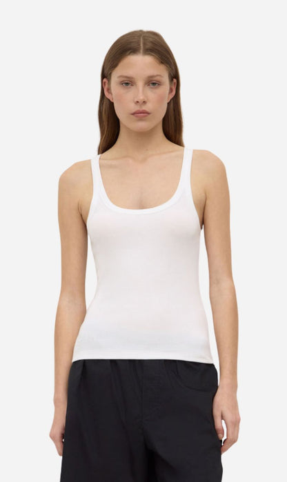 Assembly Label | Charlie Rib Tank - White