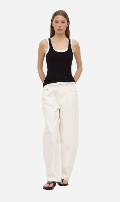 Assembly Label | Charlie Rib Tank - Black