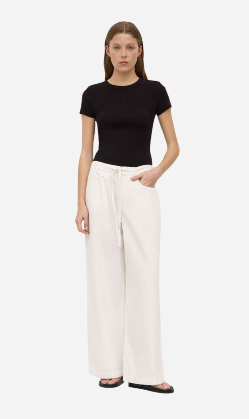 Assembly Label | Linley Rib Tee - Black