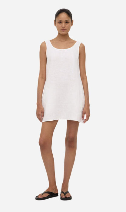Assembly Label | Selma Linen Mini Dress - White