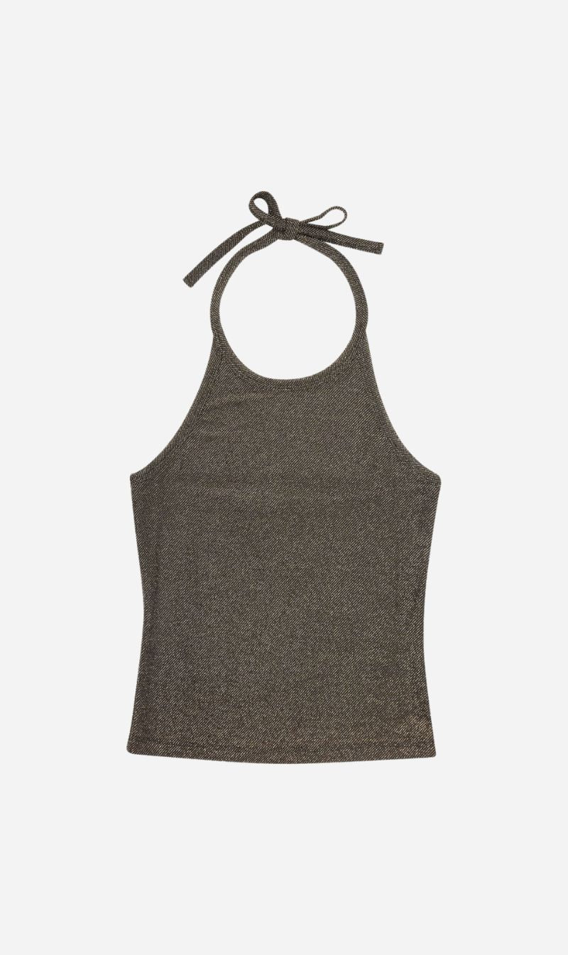 Knuefermann | Luna Top - Gold Lurex