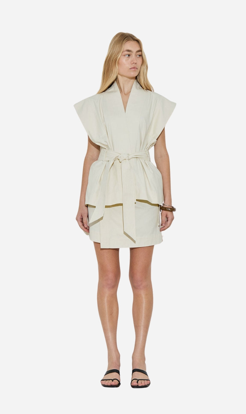 Maison Essentiele | Kimono Skirt - Cream