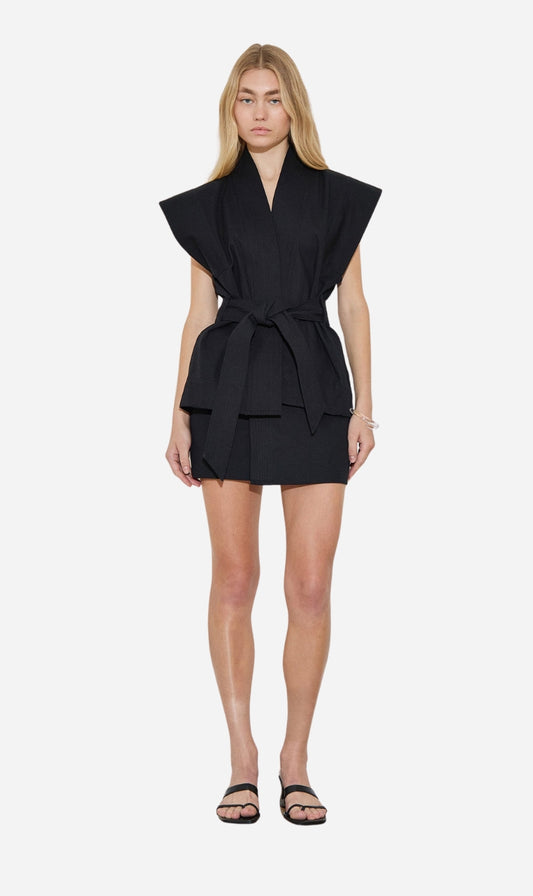 Maison Essentiele | Kimono Top - Black