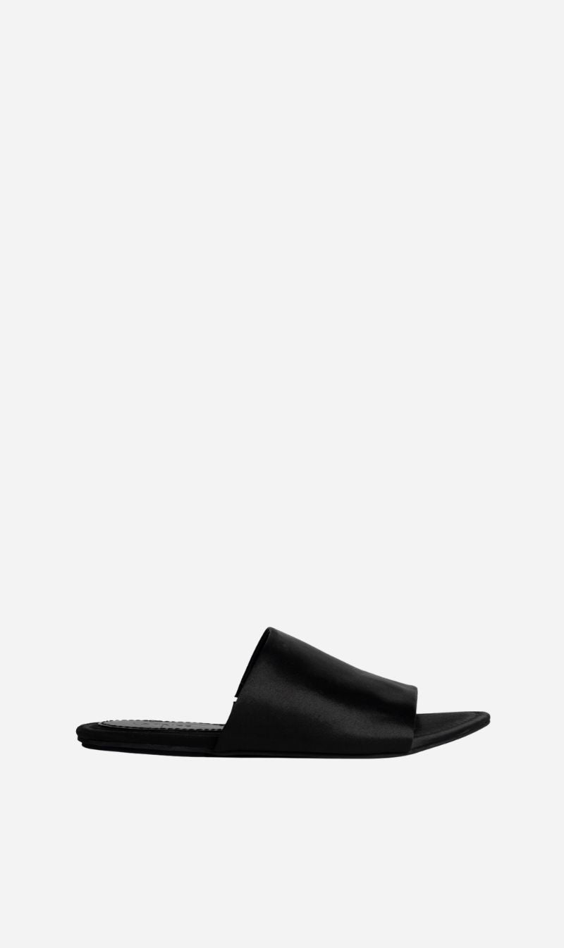 La Tribe | Simple Slide - Black Satin