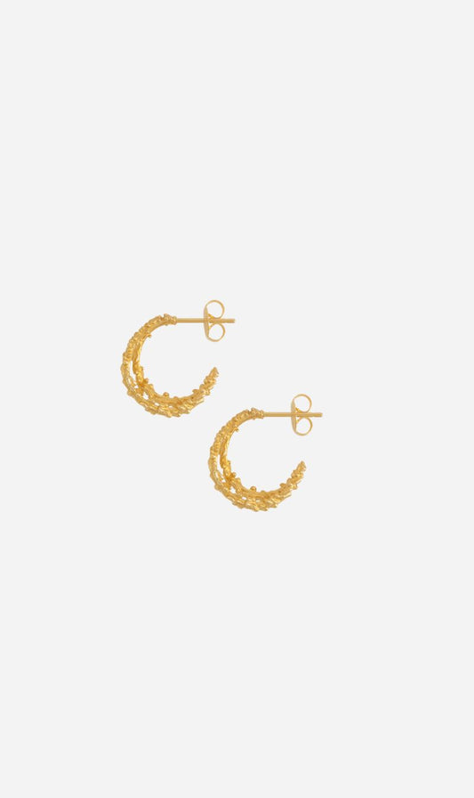 La Tribe | Double Ivy Hoop - Gold