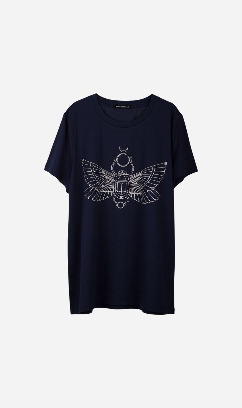 Knuefermann | Spirit Printed T - Dark Blue