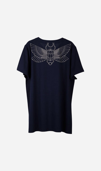 Knuefermann | Spirit Printed T - Dark Blue