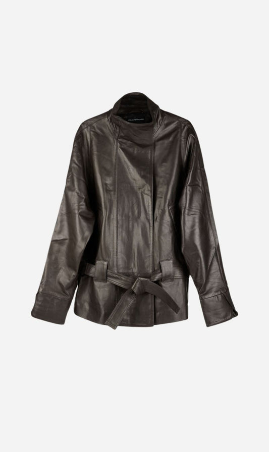 Knuefermann | Go To Leather Jacket - Dark Brown