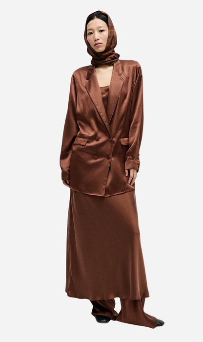 Silk Laundry | Relaxed Blazer - Root