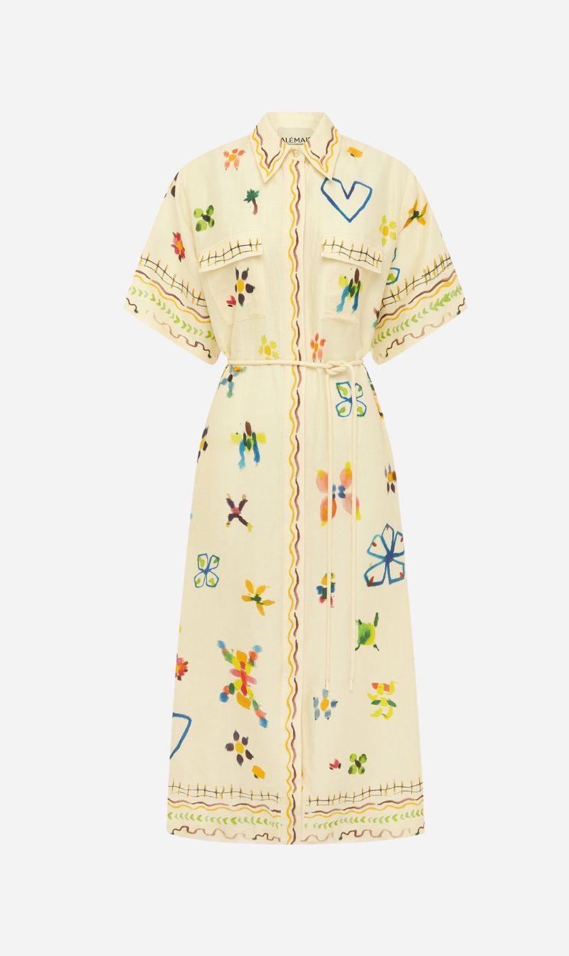 Alemais | Sidi Shirt Dress - Multi