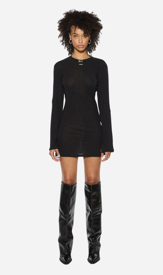 Ksubi | Crawford LS Mini Dress - Black