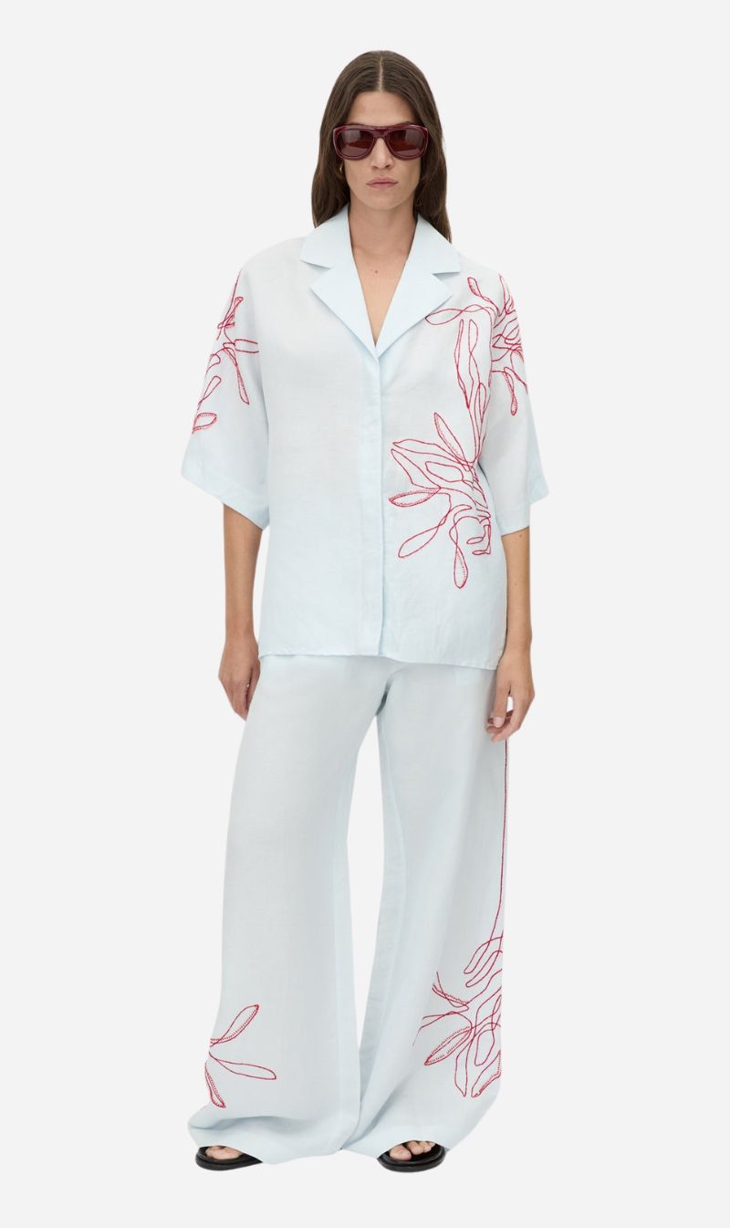 Camilla and Marc | Eviva Shirt - Ice Blue