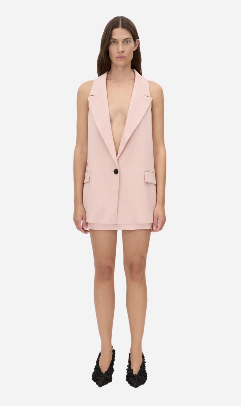 Camilla and Marc | Rode Vest - Dusty Pink