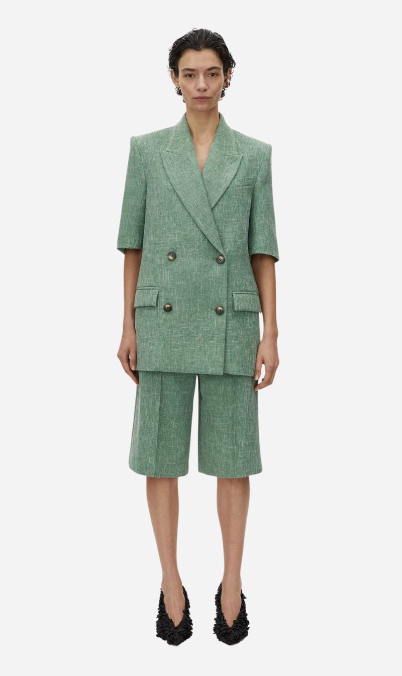 Camilla and Marc | Terence Blazer - Green Marble