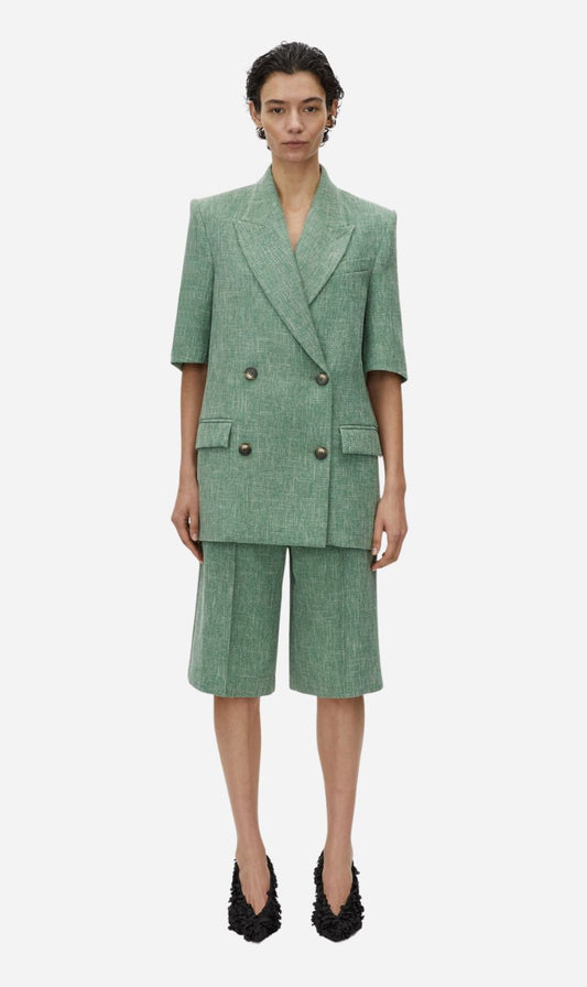 Camilla and Marc | Terence Blazer - Green Marble