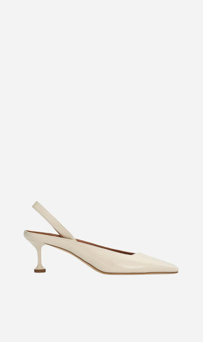 Camilla and Marc | Sara Kitten Heel - Cream