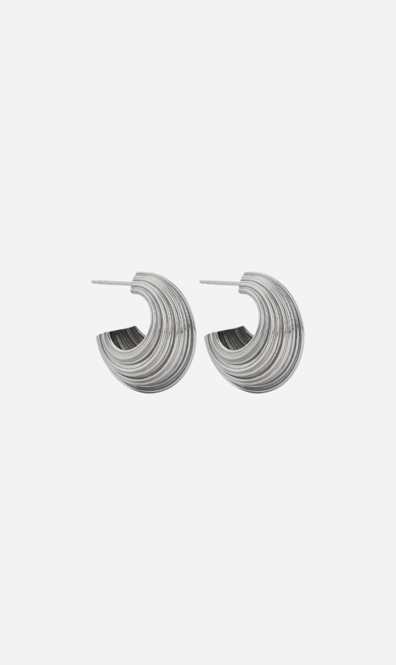 Zoe & Morgan | Rae Hoops - Silver