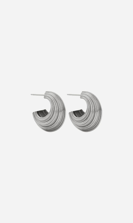 Zoe & Morgan | Rae Hoops - Silver