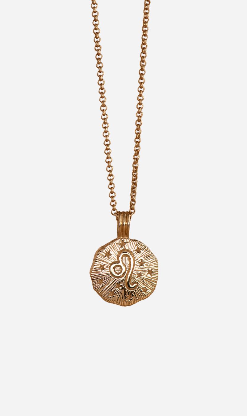 Zoe & Morgan | Sun In Leo Necklace - Gold