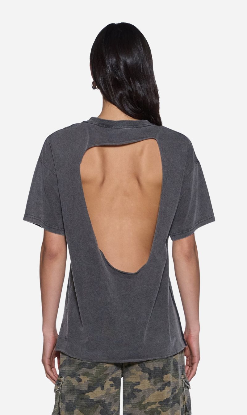 Ksubi | TBS Bleach OH G Ss Tee - Smoke