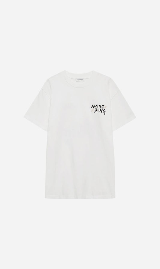 Anine Bing | Walker Tee Empowerment - Ivory