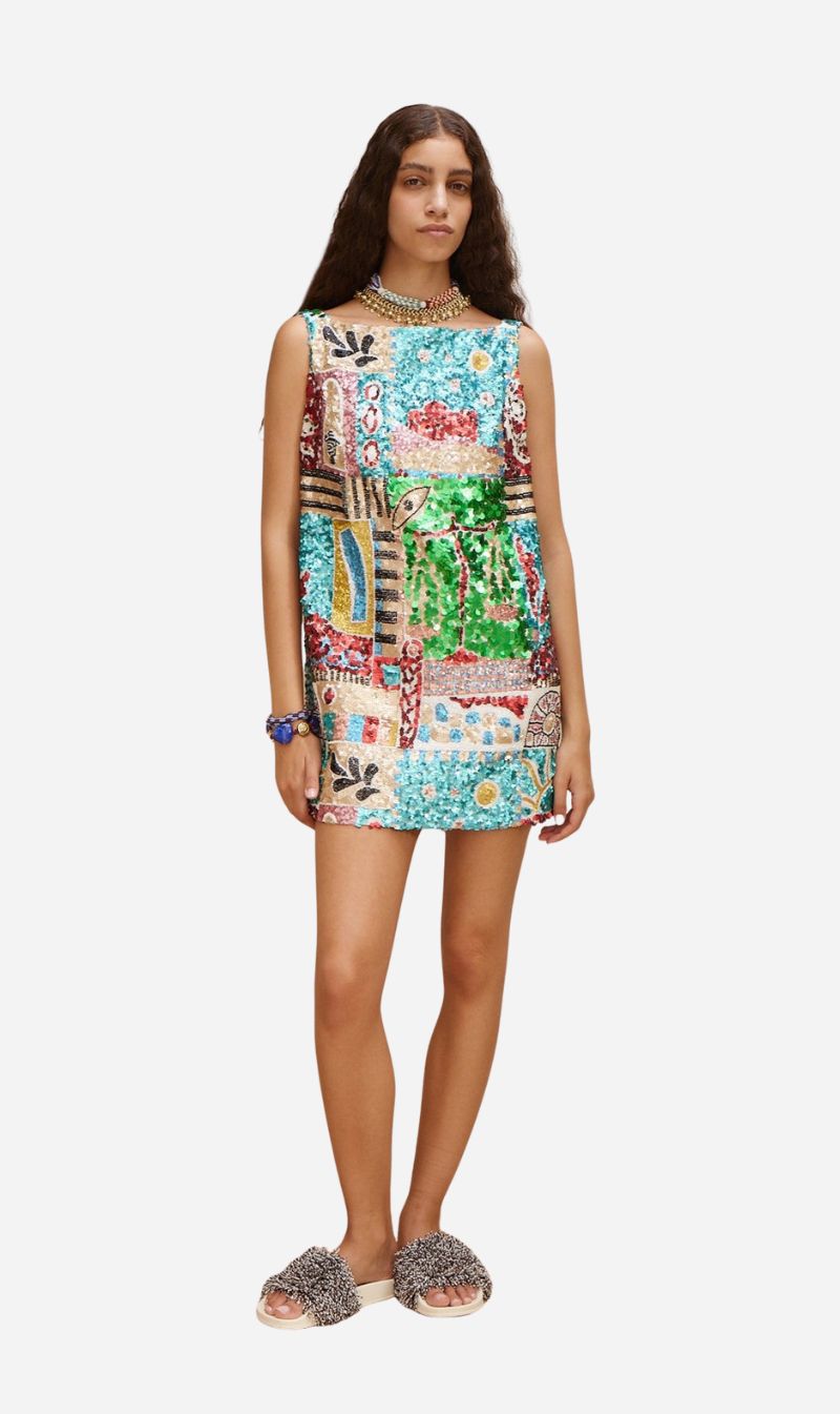Aleamis | Jazz Embellished Mini Dress