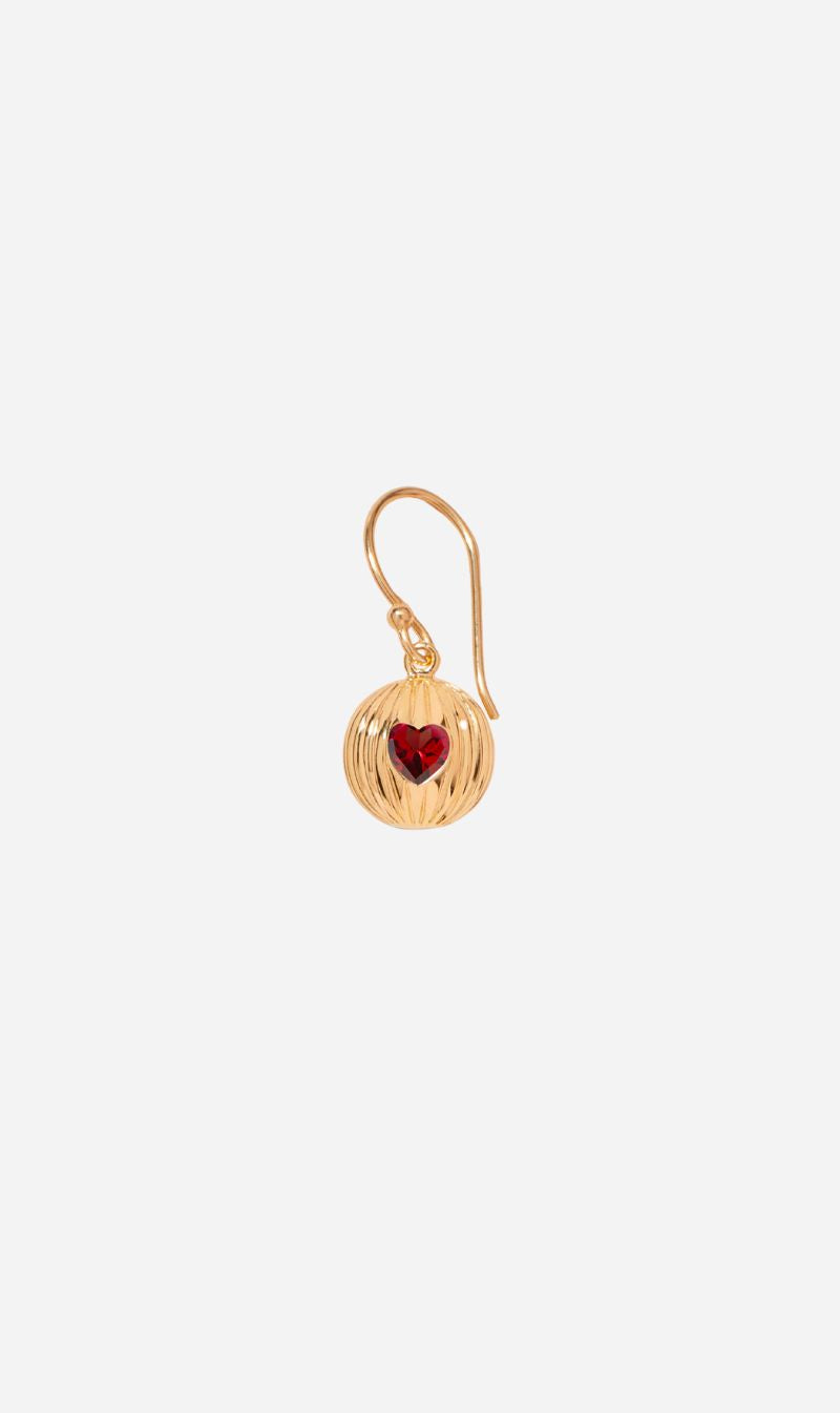 Tityaravy | Prema Earring - Pink Garnet