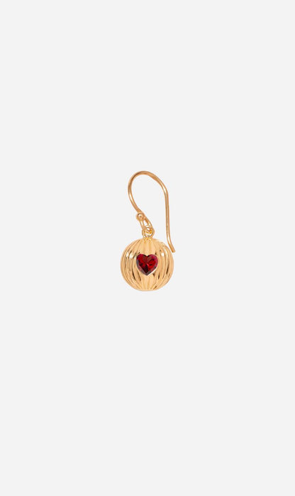 Tityaravy | Prema Earring - Pink Garnet
