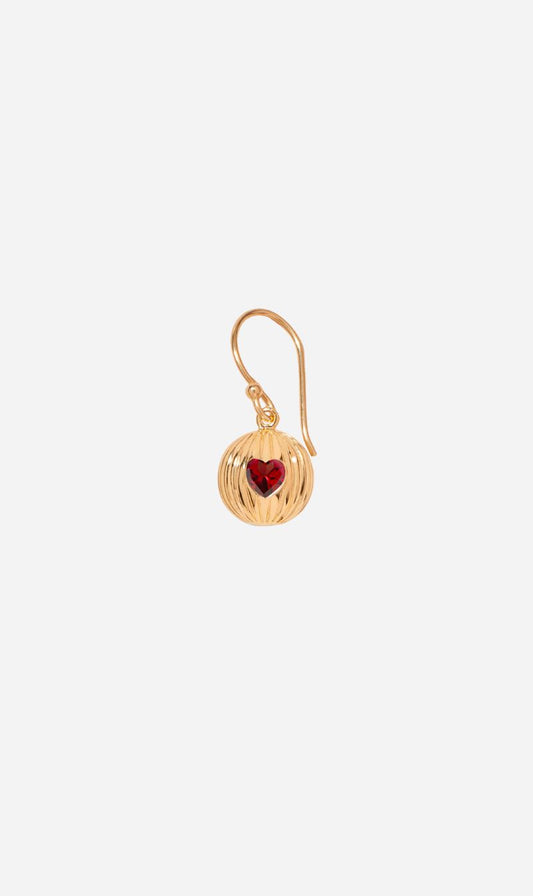 Tityaravy | Prema Earring - Pink Garnet