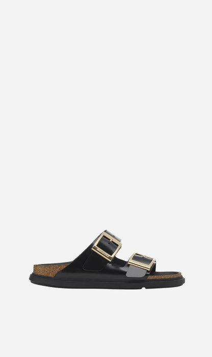 Birkenstock | Arizona Droplet Buckle High Shine Regular - Black
