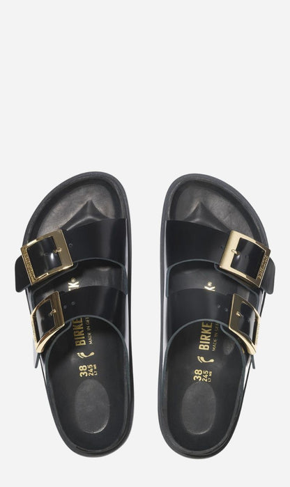 Birkenstock | Arizona Droplet Buckle High Shine Regular - Black