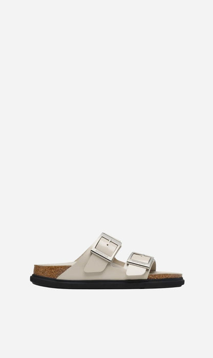 Birkenstock | Arizona Droplet Buckle High Shine Regular - Oyster
