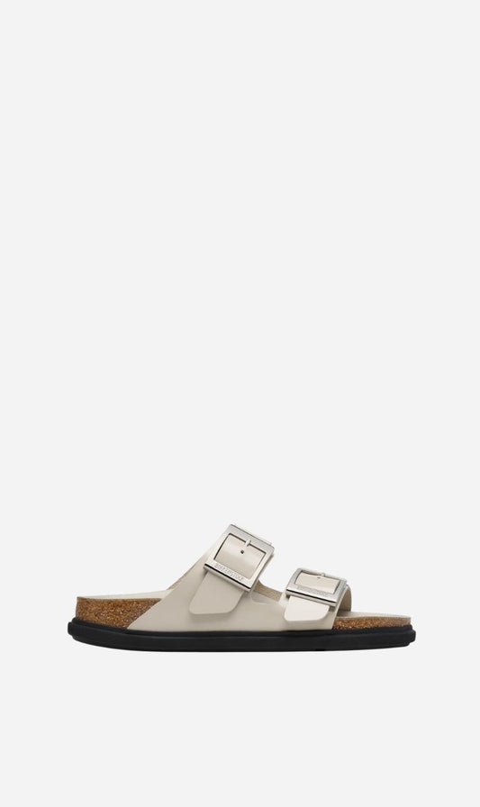Birkenstock | Arizona Droplet Buckle High Shine Regular - Oyster