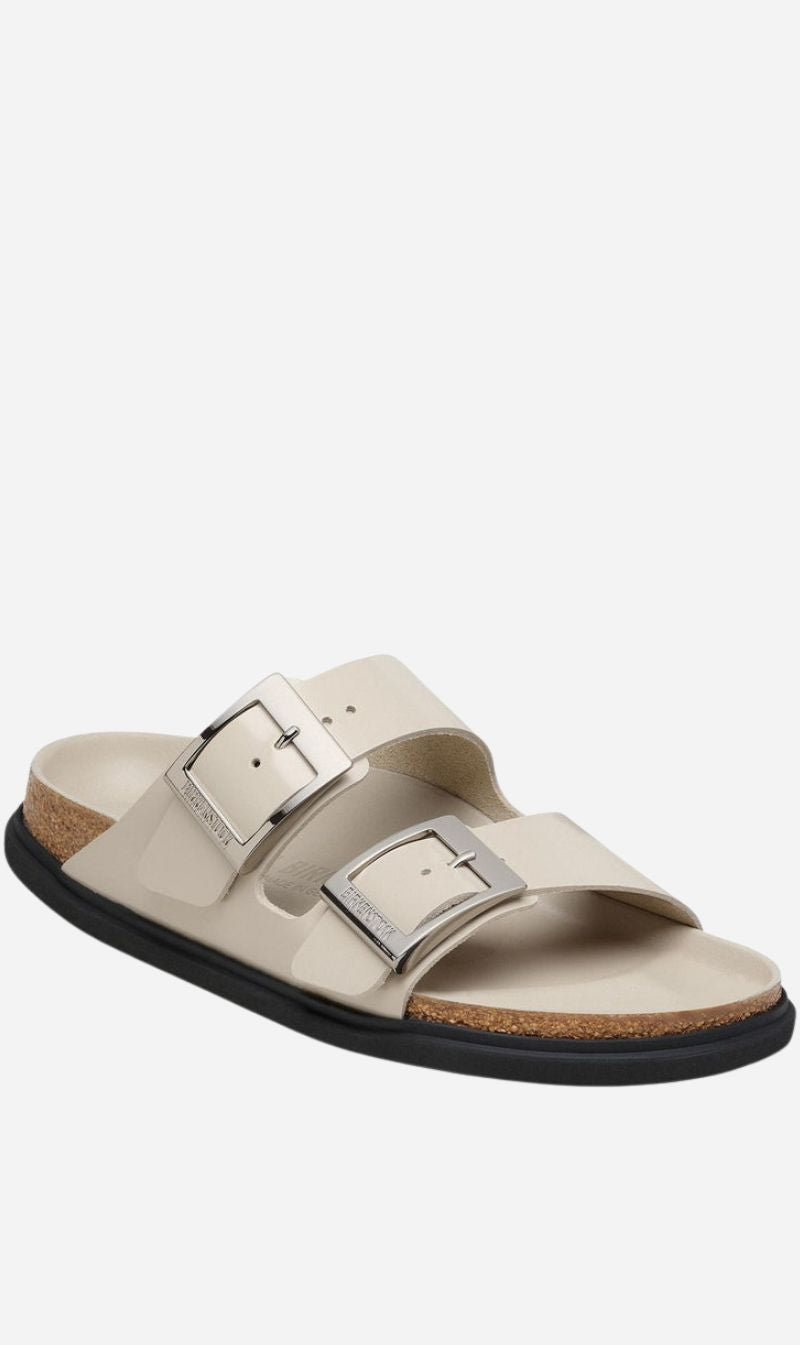 Birkenstock | Arizona Droplet Buckle High Shine Regular - Oyster