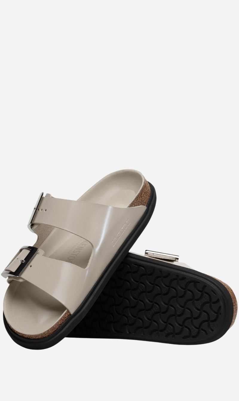 Birkenstock | Arizona Droplet Buckle High Shine Regular - Oyster