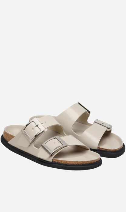 Birkenstock | Arizona Droplet Buckle High Shine Regular - Oyster