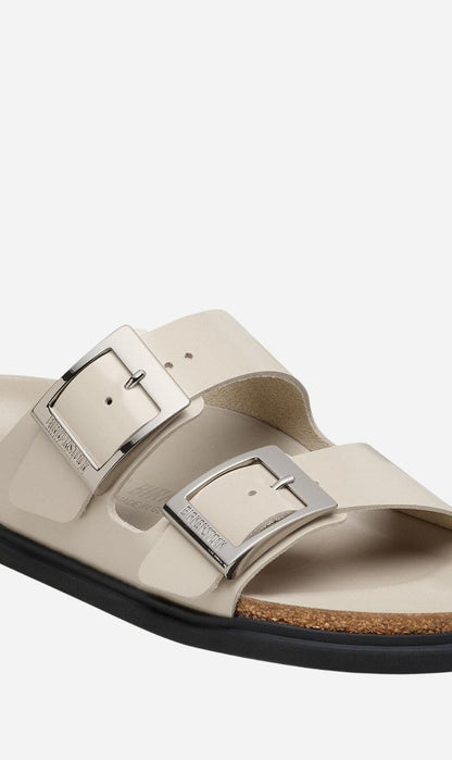 Birkenstock | Arizona Droplet Buckle High Shine Regular - Oyster