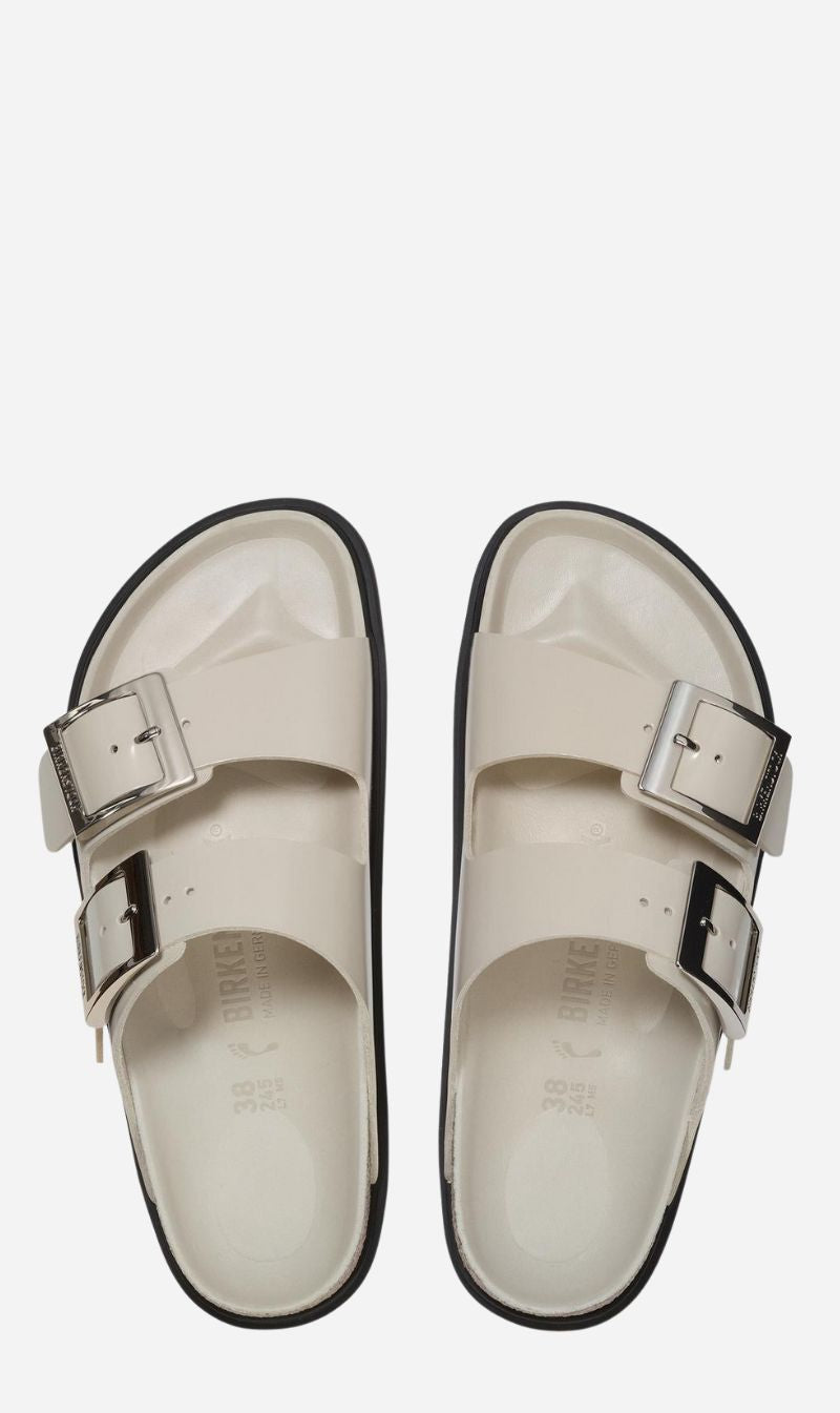 Birkenstock | Arizona Droplet Buckle High Shine Regular - Oyster