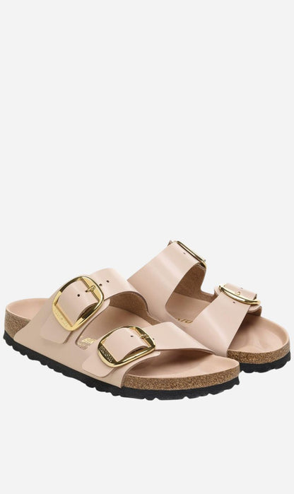Birkenstock | Arizona Big Buckle High Shine Regular - New Beige