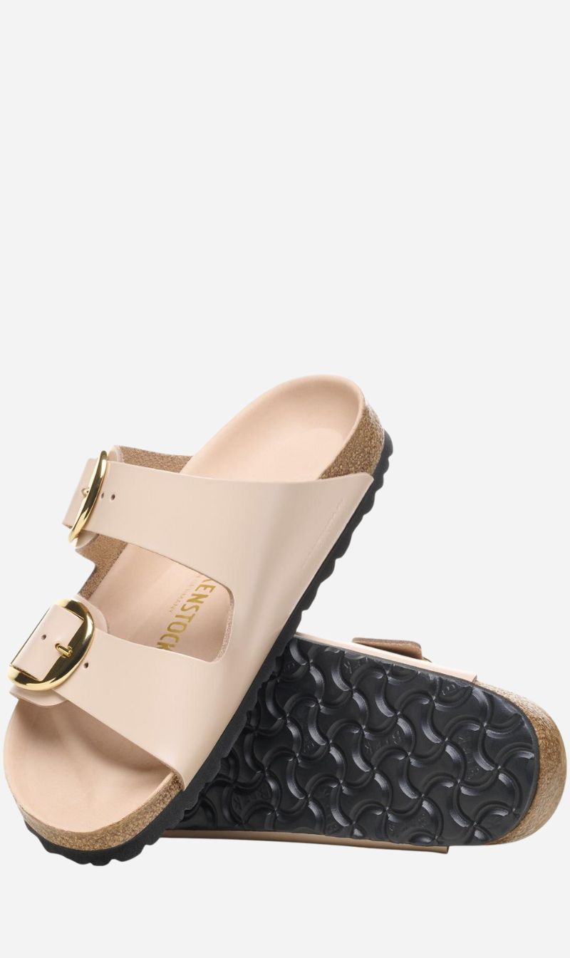 Birkenstock | Arizona Big Buckle High Shine Regular - New Beige