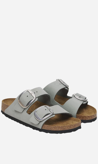 Birkenstock | Arizona Big Buckle Nubuck Regular - Pure Sage
