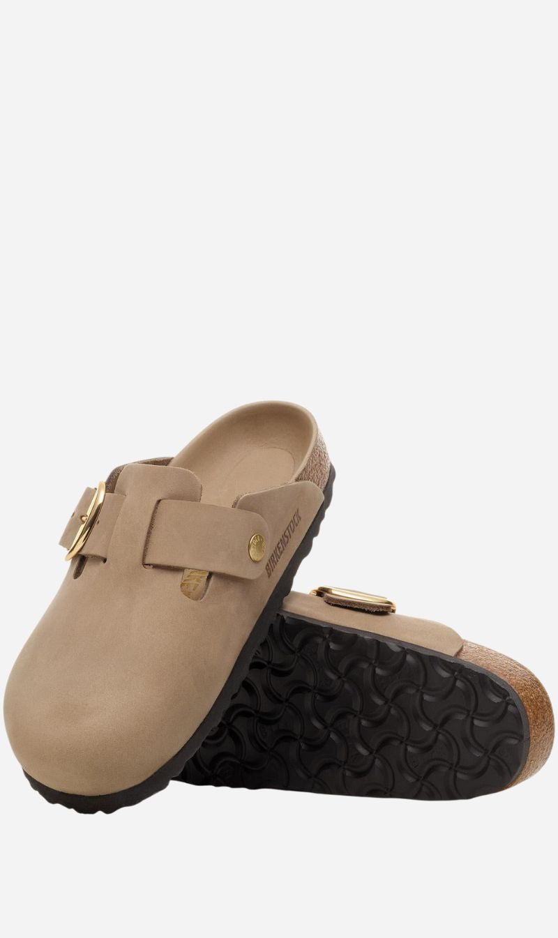 Birkenstock | Boston Big Buckle Oiled Leather Regular - Tobacco Brown