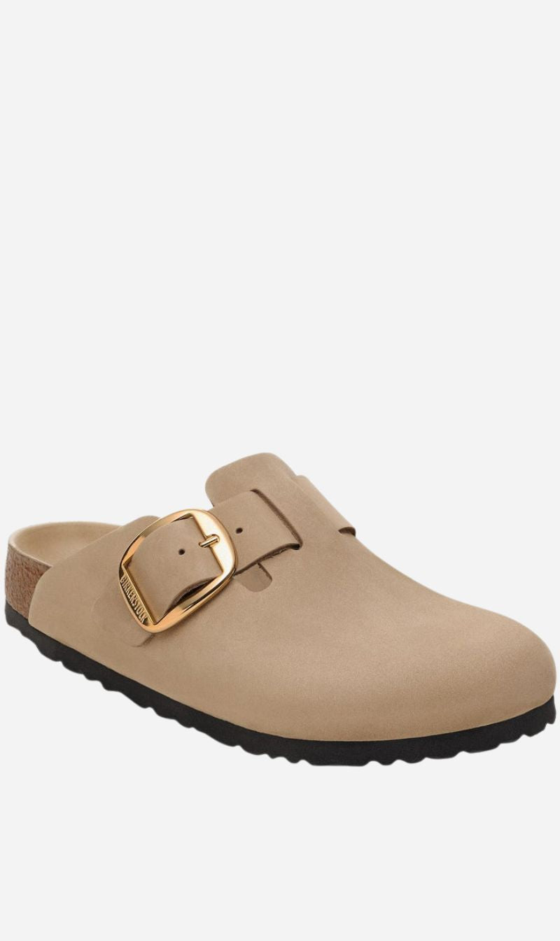 Birkenstock | Boston Big Buckle Oiled Leather Regular - Tobacco Brown