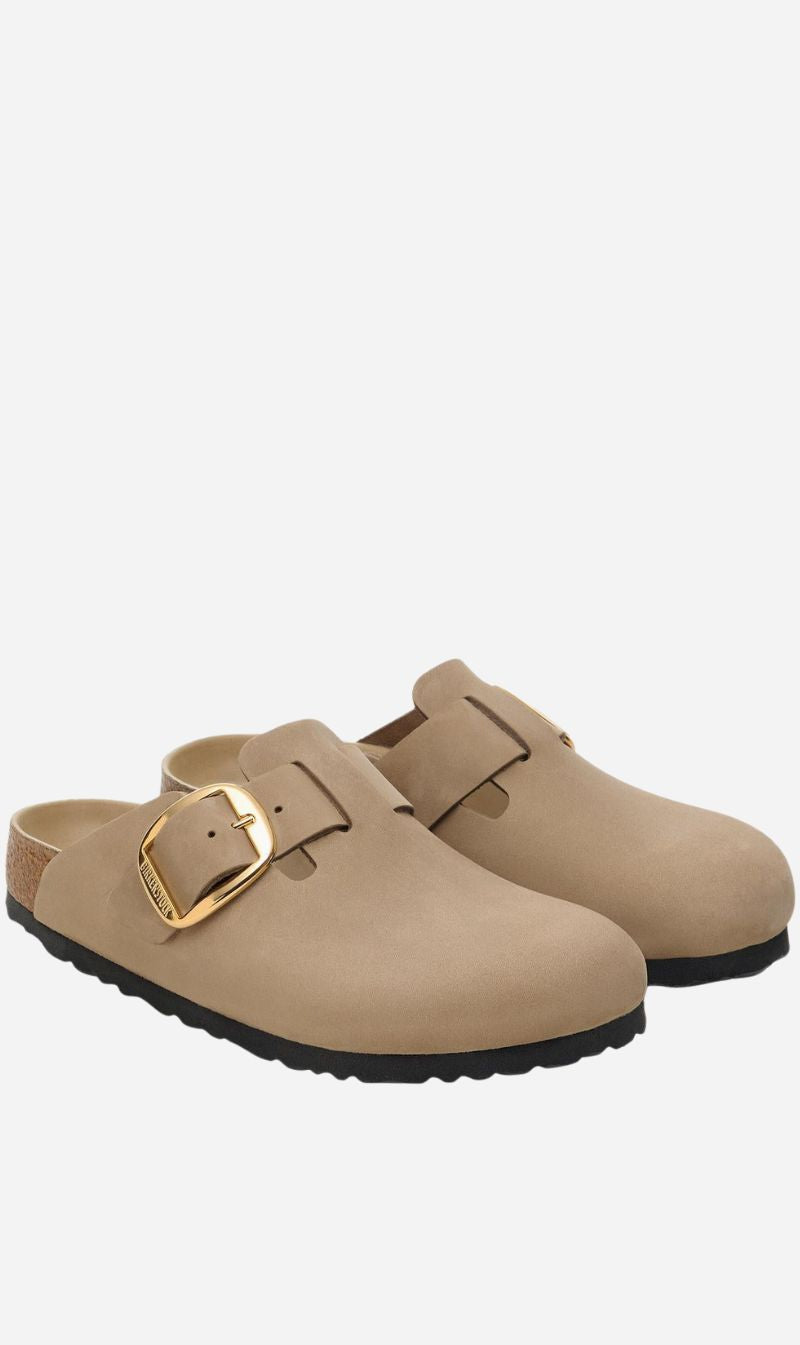 Birkenstock | Boston Big Buckle Oiled Leather Regular - Tobacco Brown