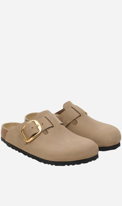 Birkenstock | Boston Big Buckle Oiled Leather Regular - Tobacco Brown